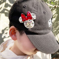 Prendedor Minnie Mouse con cristales