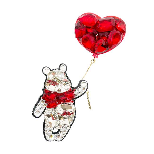 Prendedor de cristales Winnie the Pooh
