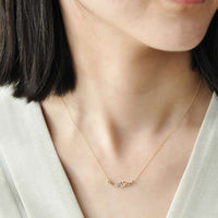 Collar colgante Rapunzel en oro amarillo K10