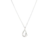 Collar de plata de Mickey Mouse con circonias cúbicas