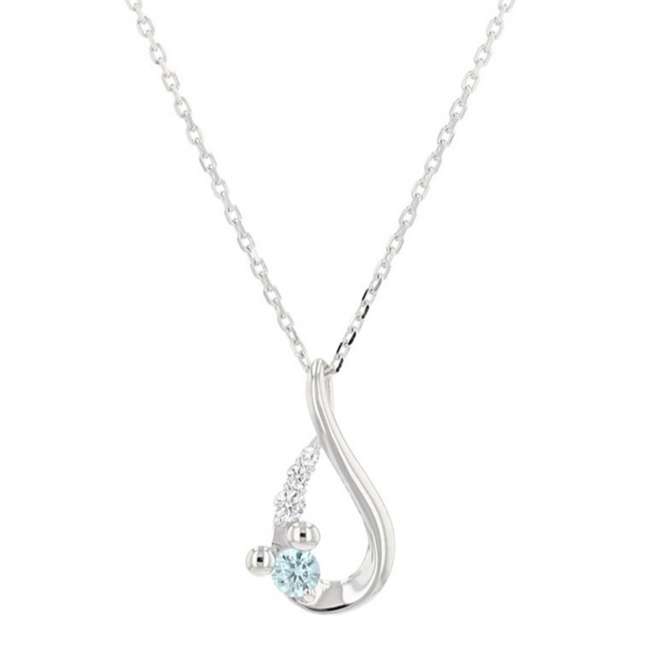 Collar de plata de Mickey Mouse con circonias cúbicas