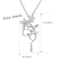 Collar de Jasmine con colgante de corazón