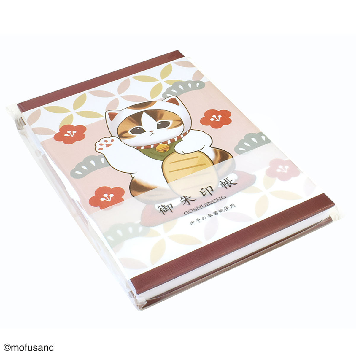 Cuaderno de sellos Mofusand: gato de la suerte