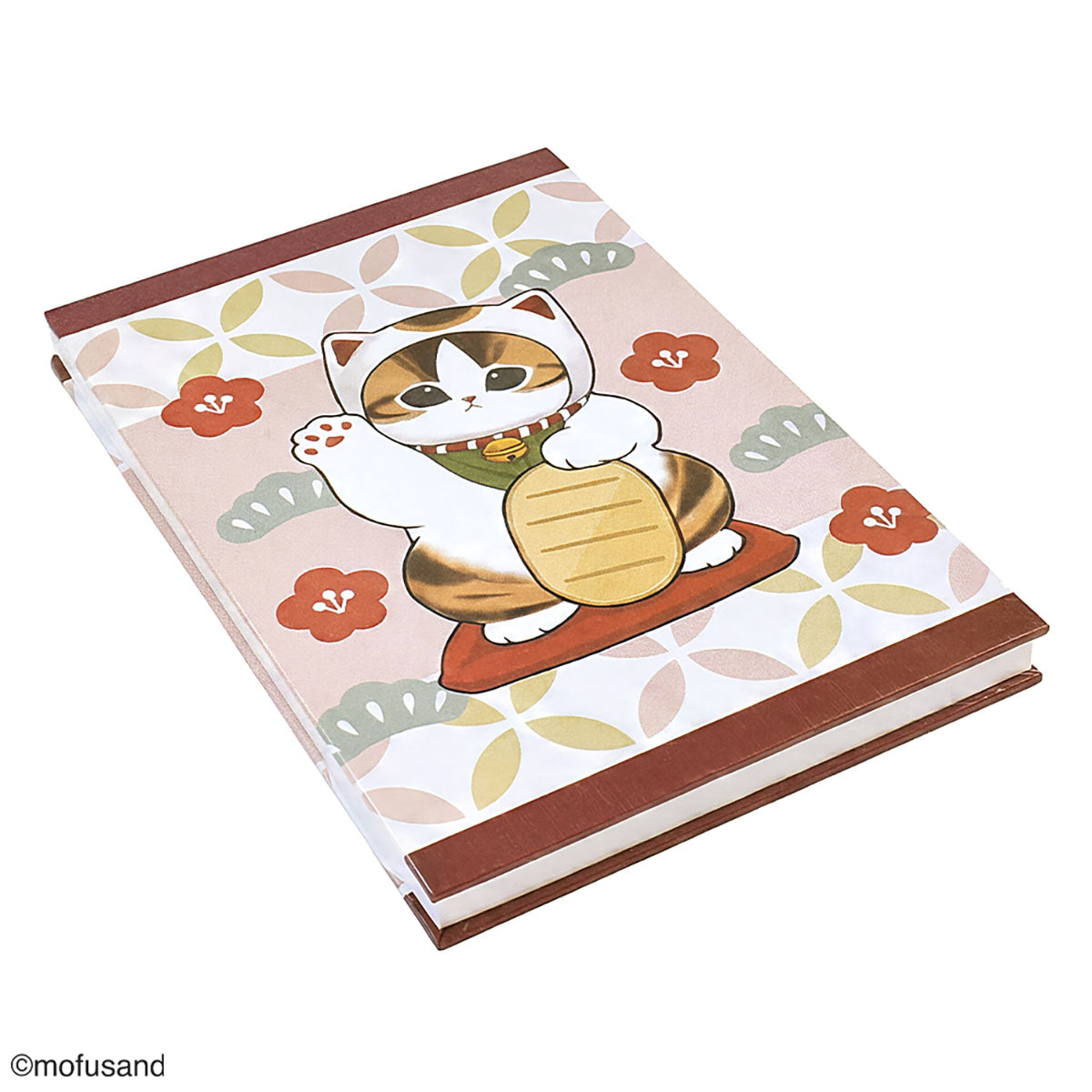 Cuaderno de sellos Mofusand: gato de la suerte