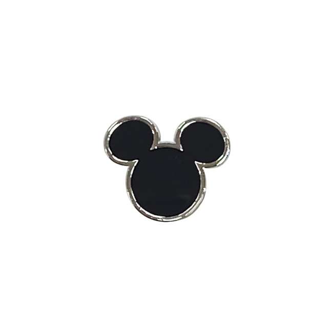 Pieza para llavero Mickey Mouse negra
