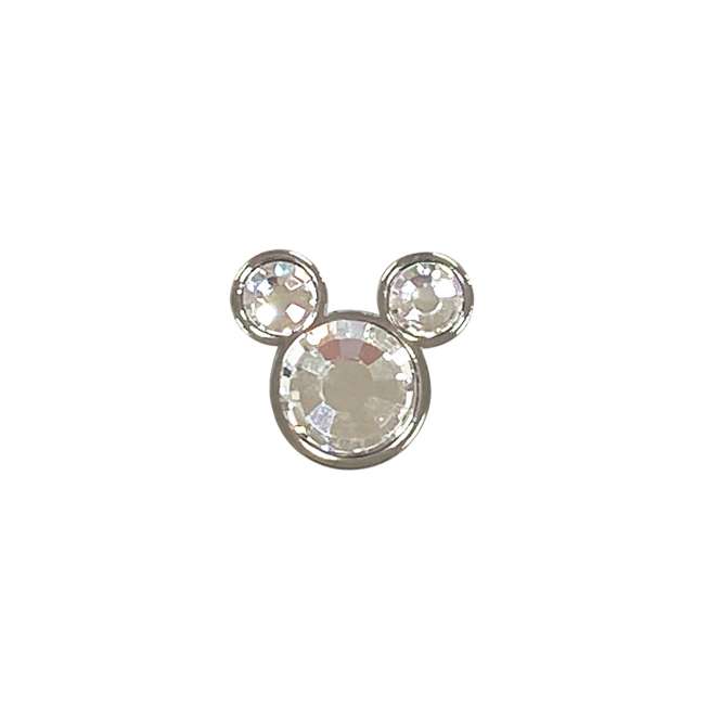 Pieza para llavero de Mickey Mouse con pedrería