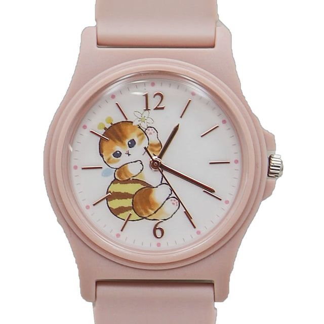 Reloj mofusand con diseño de abeja