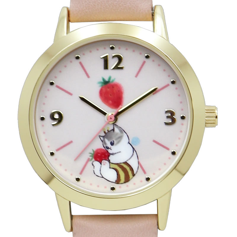 Reloj mofusand con diseño de abeja