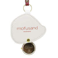Reloj colgante para bolso mofusand con diseño de pastel