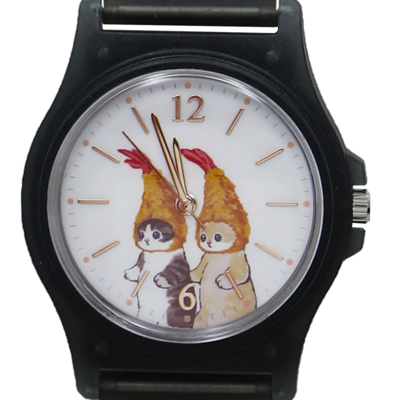 Reloj Mofusand con diseño de camarón apanado