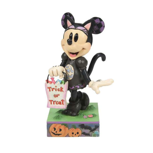 Figura de Minnie Mouse con disfraz de Halloween