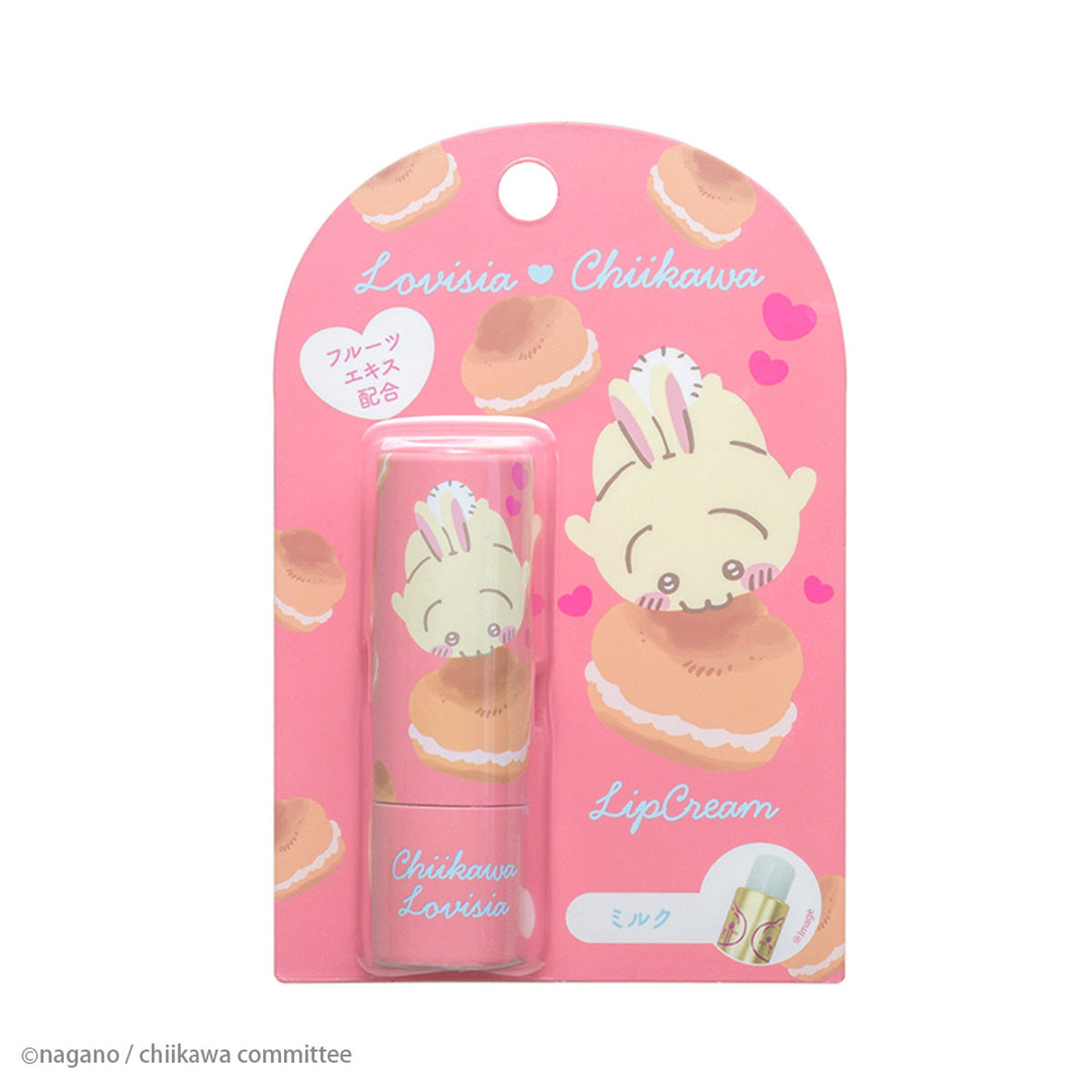 Bálsamo labial Chiikawa con diseño de Usagi