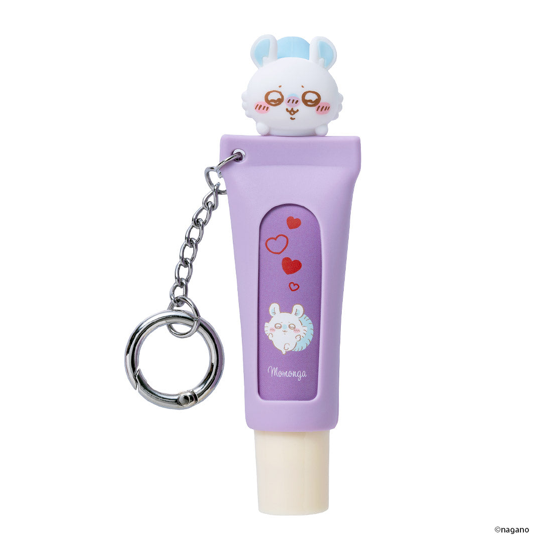 Esencia labial Chiikawa con figura de Momonga