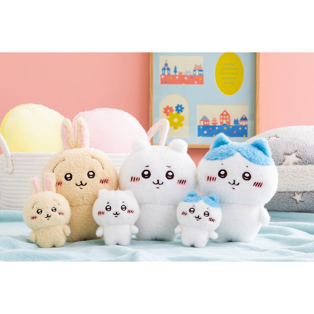 Peluche Chiikawa Hachiware de pie