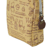 Estuche de maquillaje Winnie the Pooh, diseño caligráfico