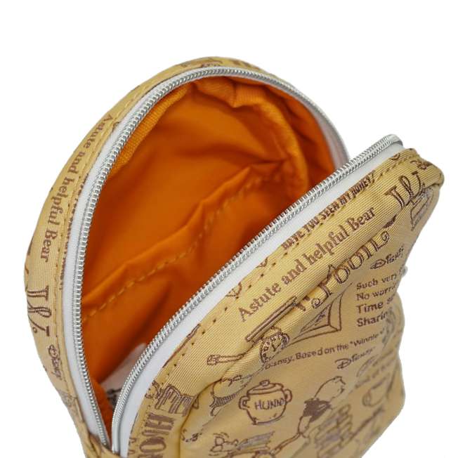 Estuche de maquillaje Winnie the Pooh, diseño caligráfico