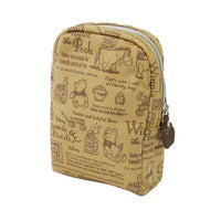 Estuche de maquillaje Winnie the Pooh, diseño caligráfico