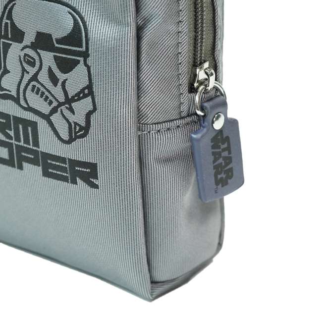 Estuche multiuso Star Wars Darth Vader y Stormtrooper gris