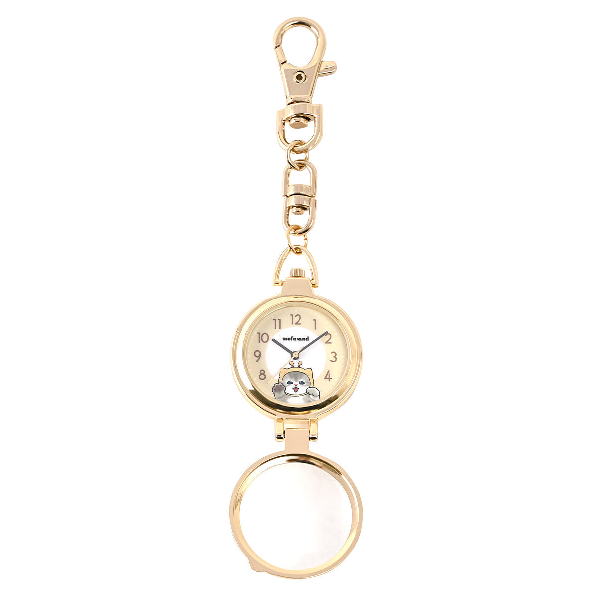 Reloj lupa con soporte de mofusand