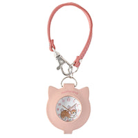 Reloj lupa con correa mofusand (rosado)