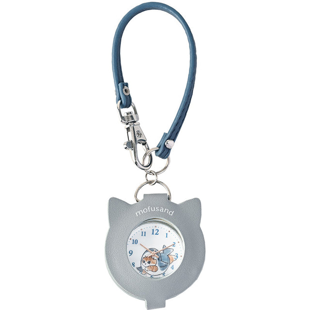 Reloj lupa con correa Mofusand azul