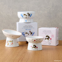 Bowl elevado para agua de gato mofusand