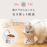 Plato elevado inclinado para gatos mofusand