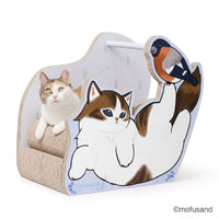 Rascador para gatos Mofusand con forma de cuna