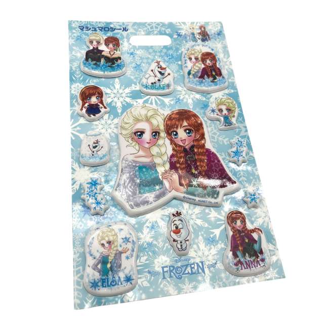 Stickers con relieve de Frozen
