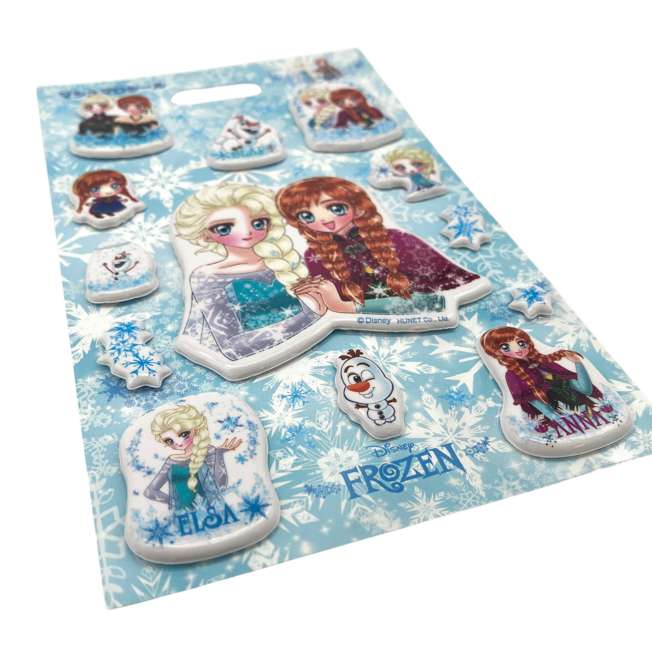 Stickers con relieve de Frozen