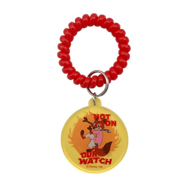 Coletero espiral con charm de Nick – Zootopia 2