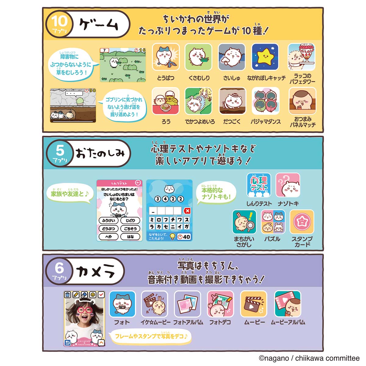 Set DX de teléfono de juguete Chiikawa con bolsito