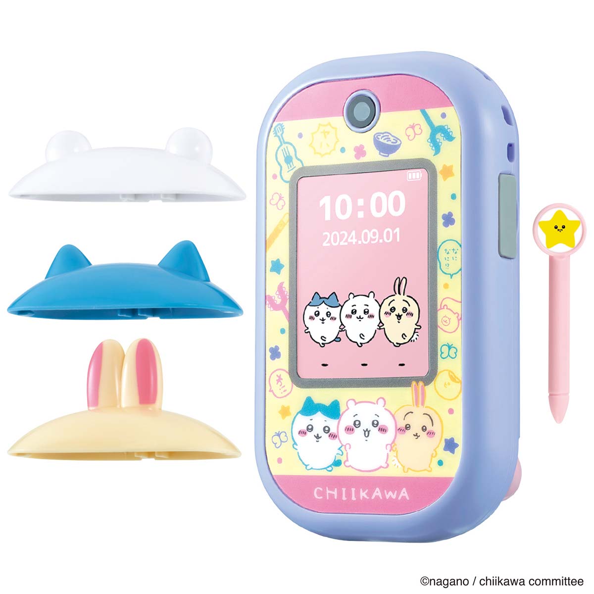 Set DX de teléfono de juguete Chiikawa con bolsito