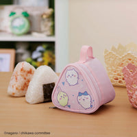 Estuche térmico para 2 onigiri Chiikawa - rosado