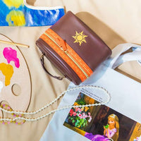 Bolso tote satinado de Enredados: Rapunzel y Pascal