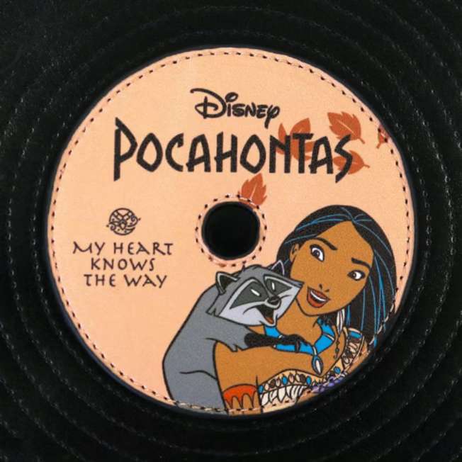 Estuche disco de vinilo de Pocahontas y Meeko