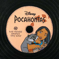 Estuche disco de vinilo de Pocahontas y Meeko