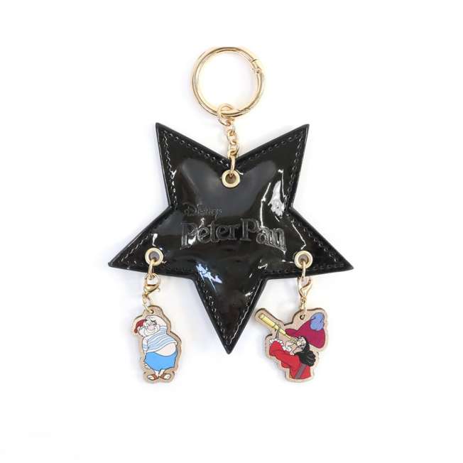 Charm colgante de Peter Pan con Captain Hook y Smee