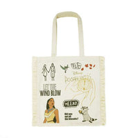 Bolso tote de lona con flecos de Pocahontas