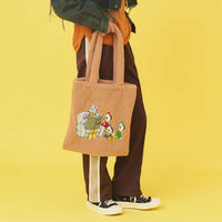 Bolso tote bordado de Daisy Duck y sus sobrinos