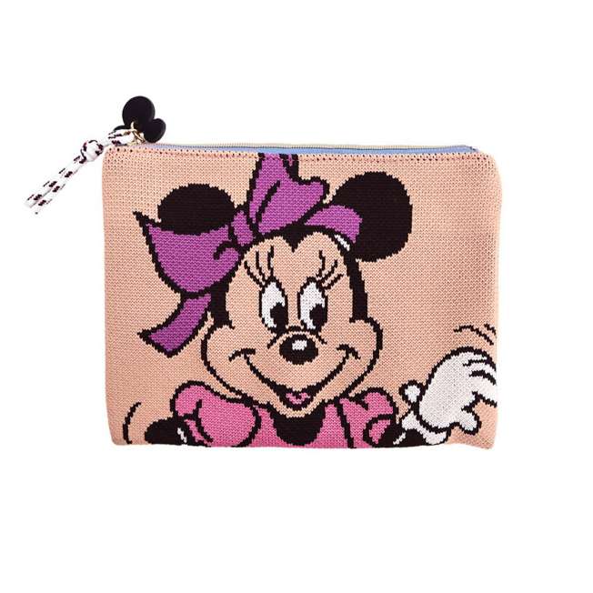 Estuche tejido de punto de Minnie Mouse