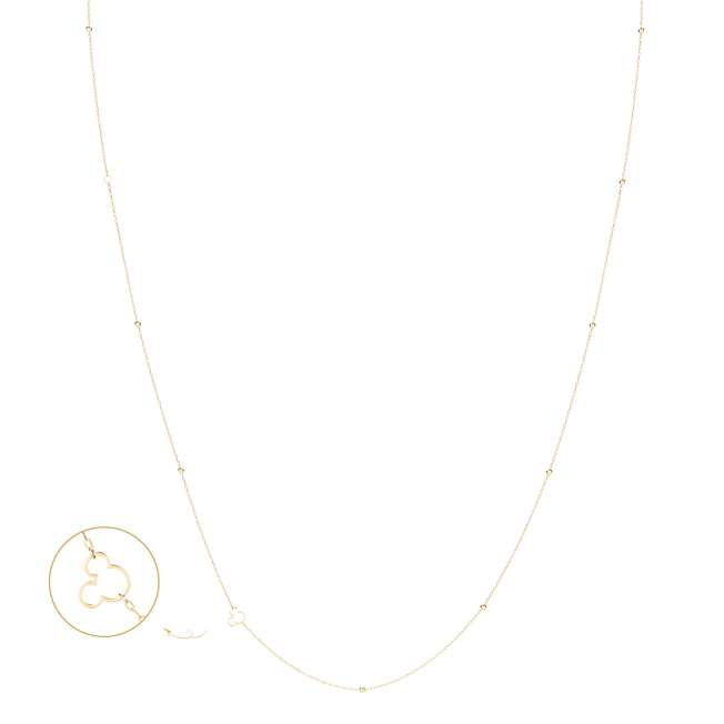 Collar de cadena de bolitas de Mickey Mouse