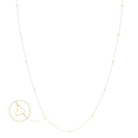 Collar de cadena de bolitas de Mickey Mouse