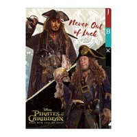 Carpeta transparente de 3 bolsillos Piratas del Caribe
