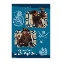 Piratas del Caribe: lámina para escribir B5
