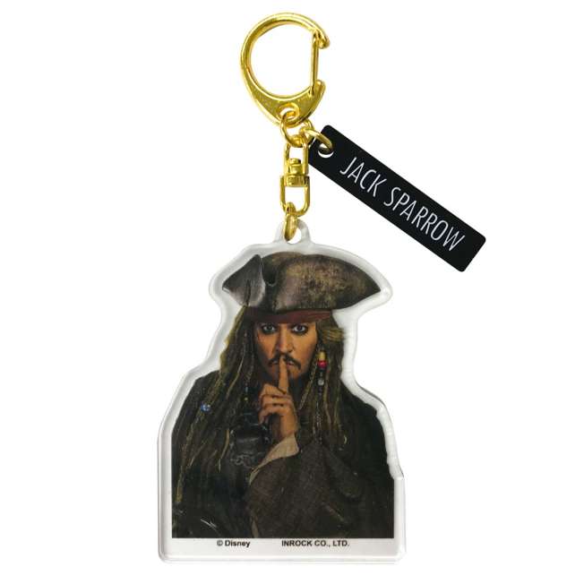 Llavero acrílico de Jack Sparrow