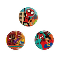 Set de 3 chapitas Spider-Man: No Way Home