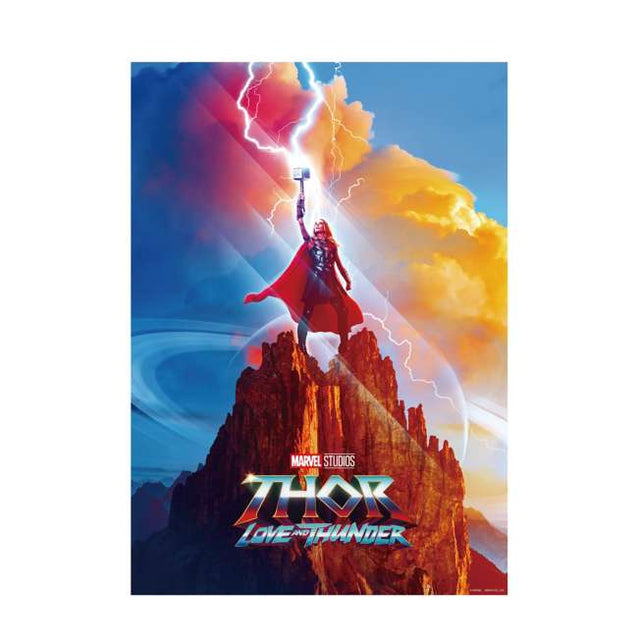 Póster Thor: Love and Thunder B