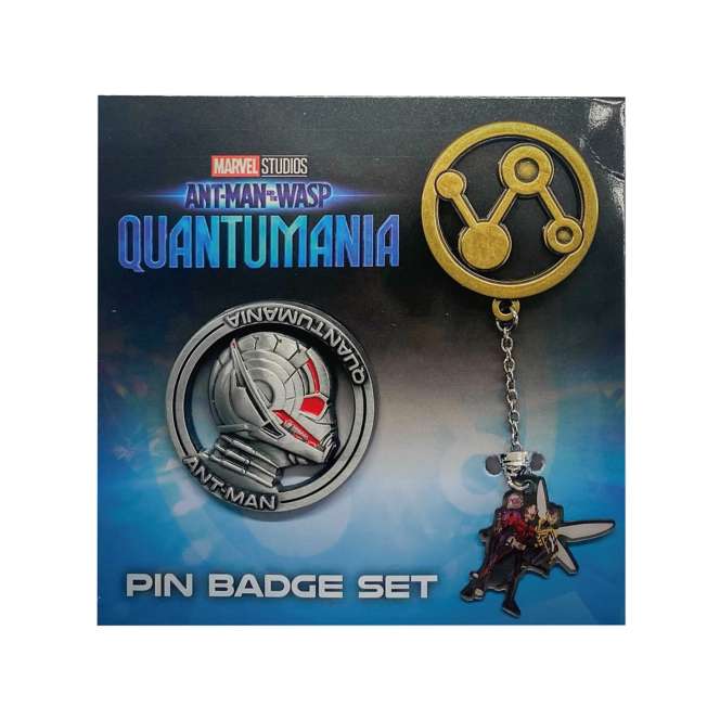 Set de 2 pines Ant-Man y Wasp: Quantumania