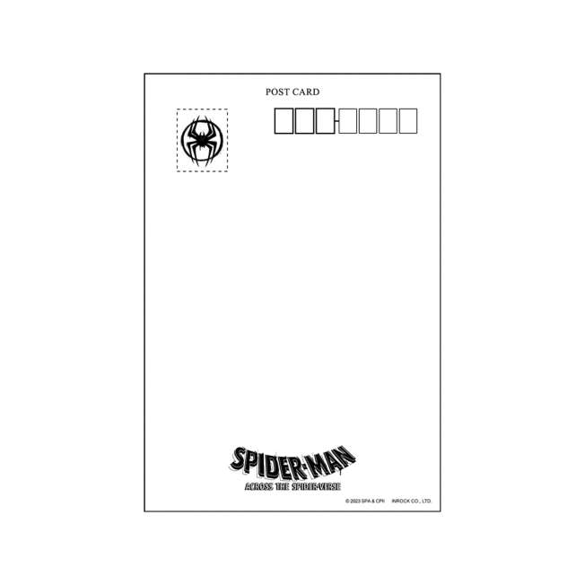 Set de 12 postales Spider-Man: A través del Spider-Verso